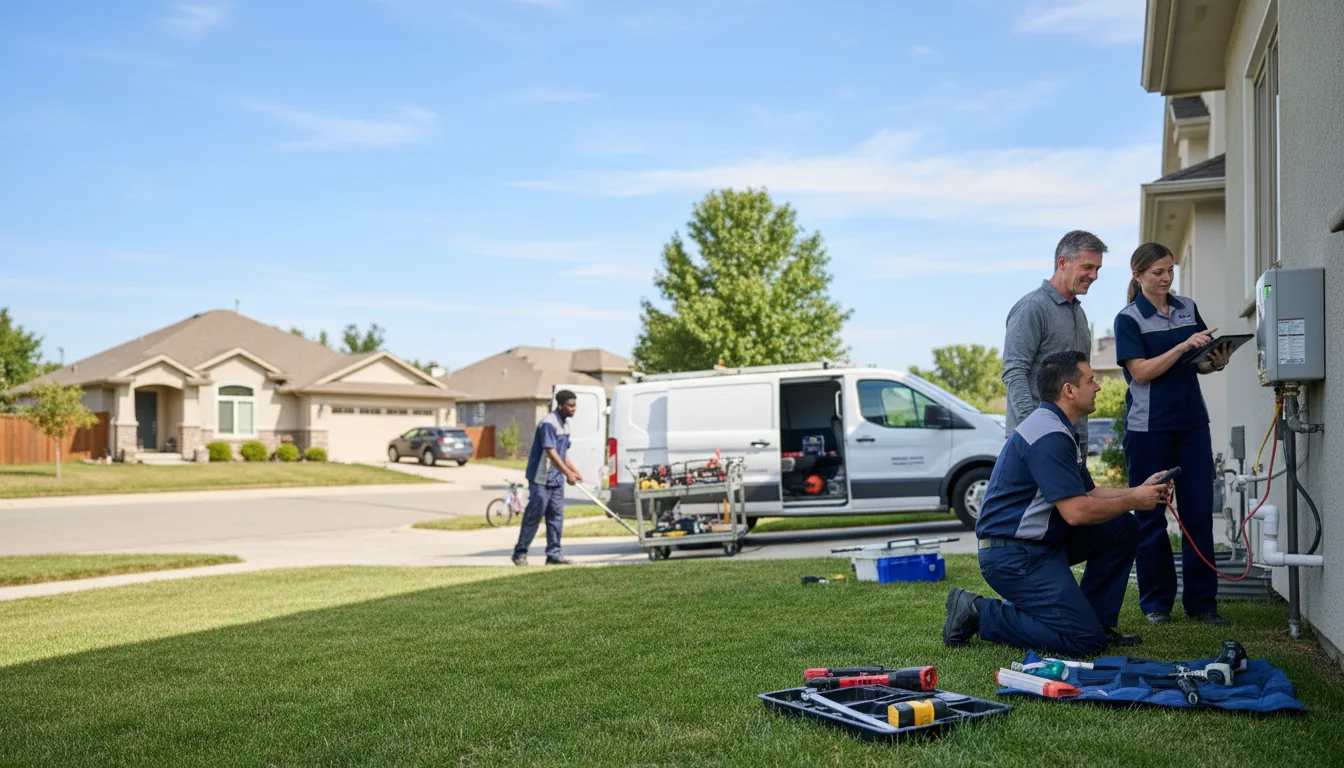 Tankless water heater service in Force, PA
